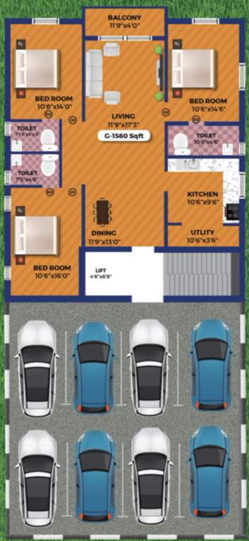  srimivaans nest Srimivaans Nest Ground Cluster Plan