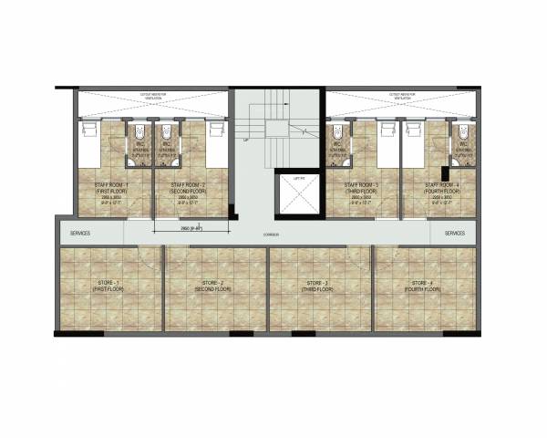  royale-residences Royale Residences Basement Cluster Plan
