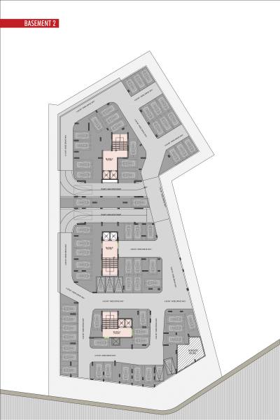  opulence Block A, B & C Cluster Plan For 2nd Basement