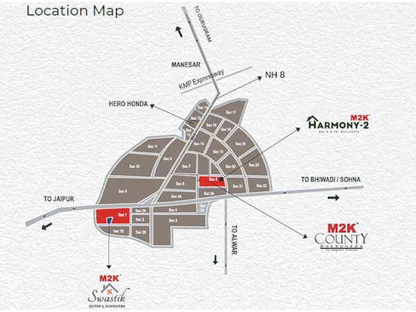  m2k-harmony-2 Location Plan