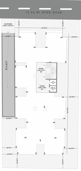  living Block - A Cluster Plan For Ground