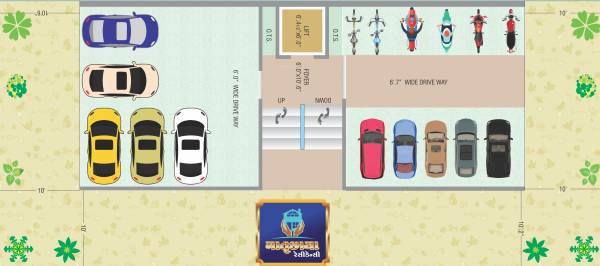  matruchhaya-residency Sai Construction Cluster Plan For Ground Floor