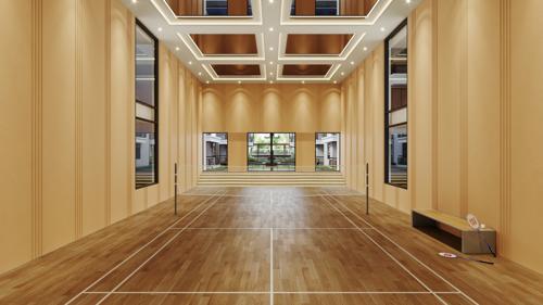  happiness-hub Badminton Court