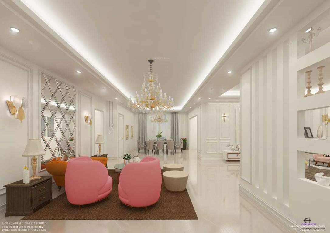  dream home builder floors Living Area