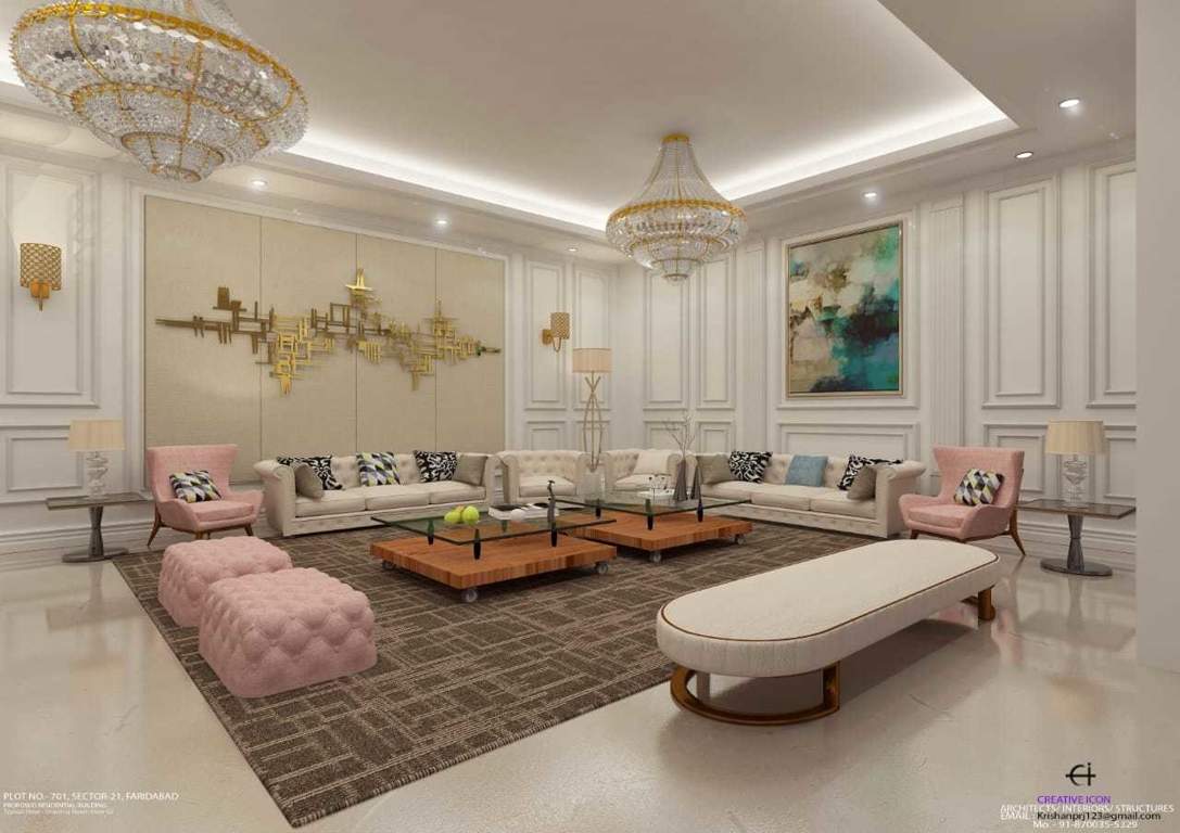  dream home builder floors Living Area