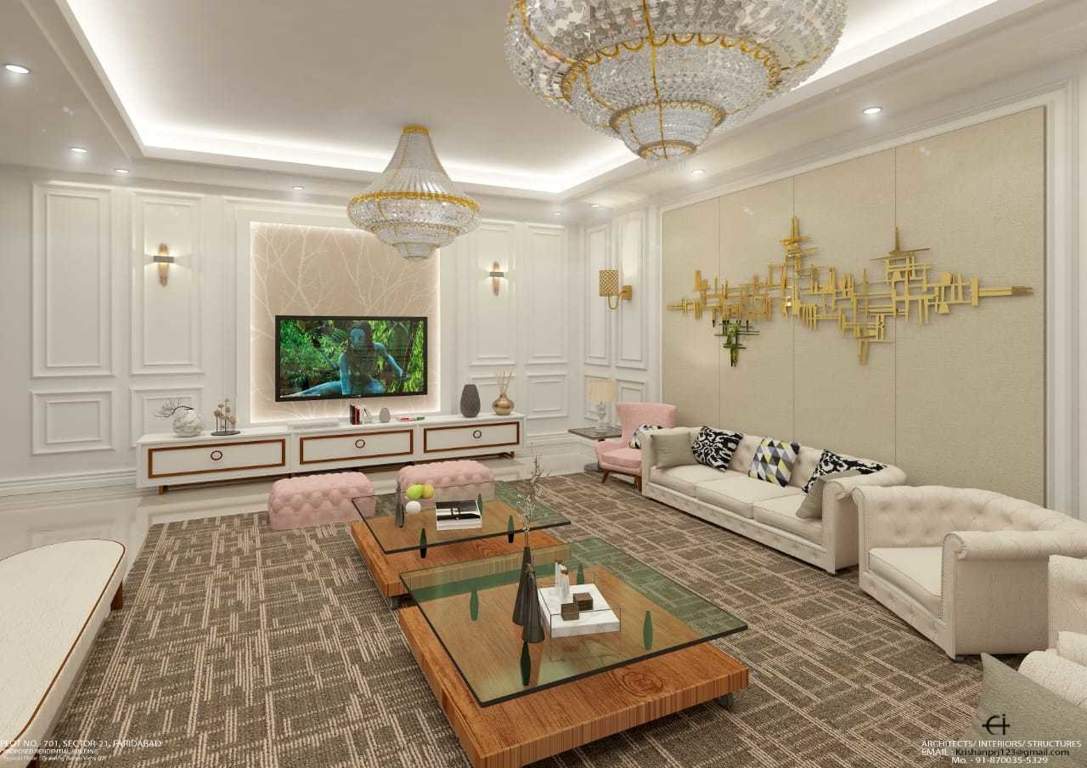  dream home builder floors Living Area