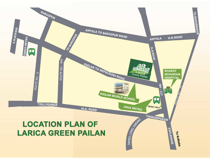  green pailan 2 Location Plan