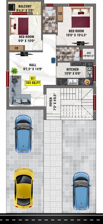  sai cherry Sai Cherry Cluster Plan For Ground Floor
