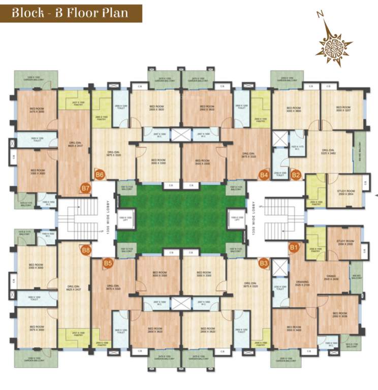  rajmahal Block B Cluster Plan