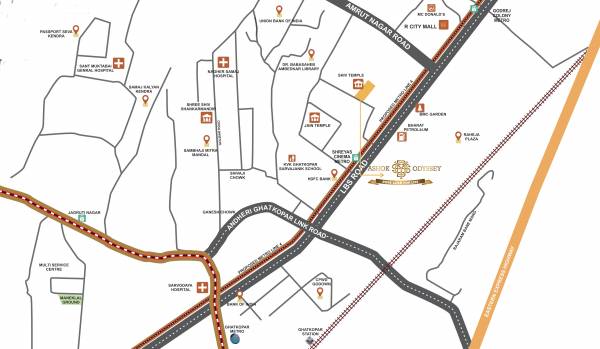  ashok-odyssey Location Plan