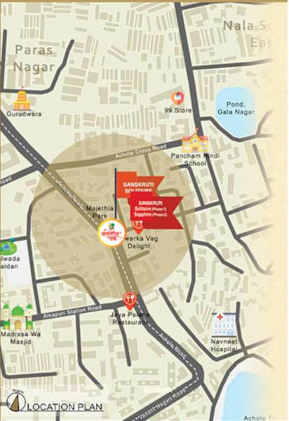  sapphire Location Plan