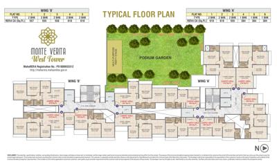  monte-verita-west-tower Monte Verita west Cluster Plan