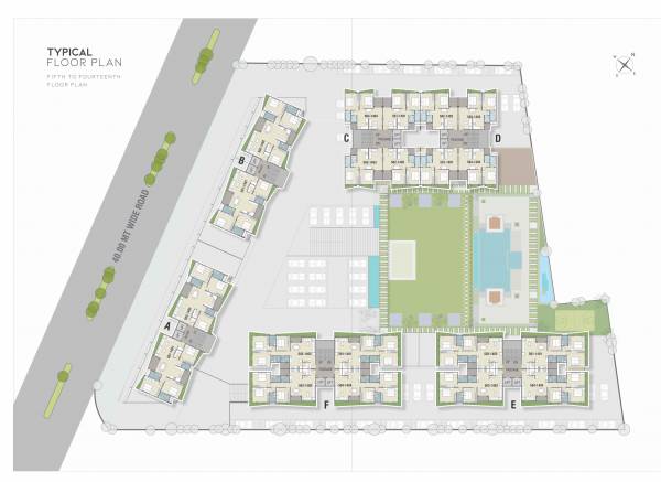  skyline Block A Cluster Plan