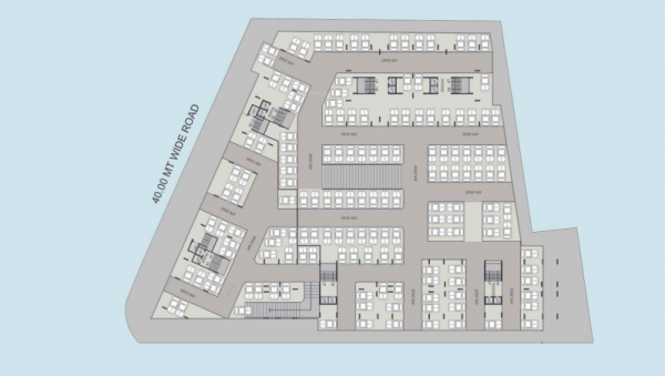  skyline Block A Cluster Plan