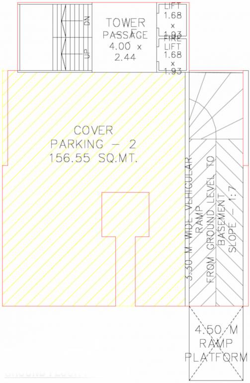 skyline Block F Cluster Plan For Ground Floor