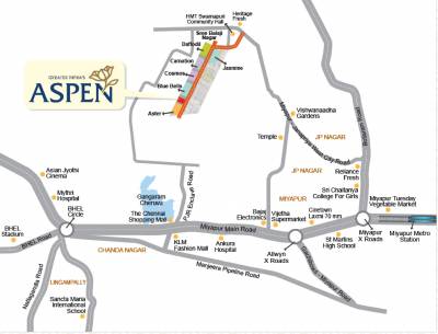  aspen Location Plan