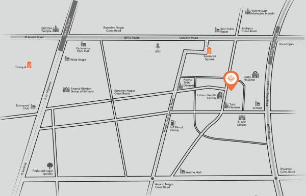  vivekanand-arise Location Plan