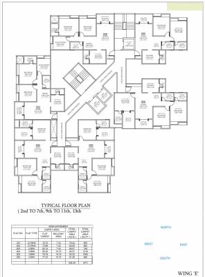 E Wing Cluster Plan allure-part-1 E Wing Cluster Plan
