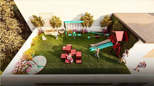 Children's play area amenities of Ashiyana Villas