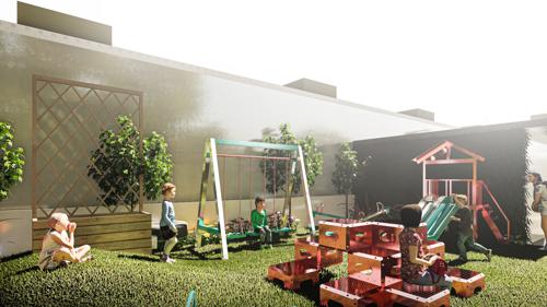 Children's play area ashiyana-villas Children's play area