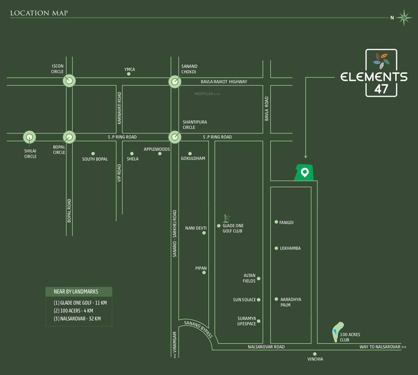 elements 47 Location Plan