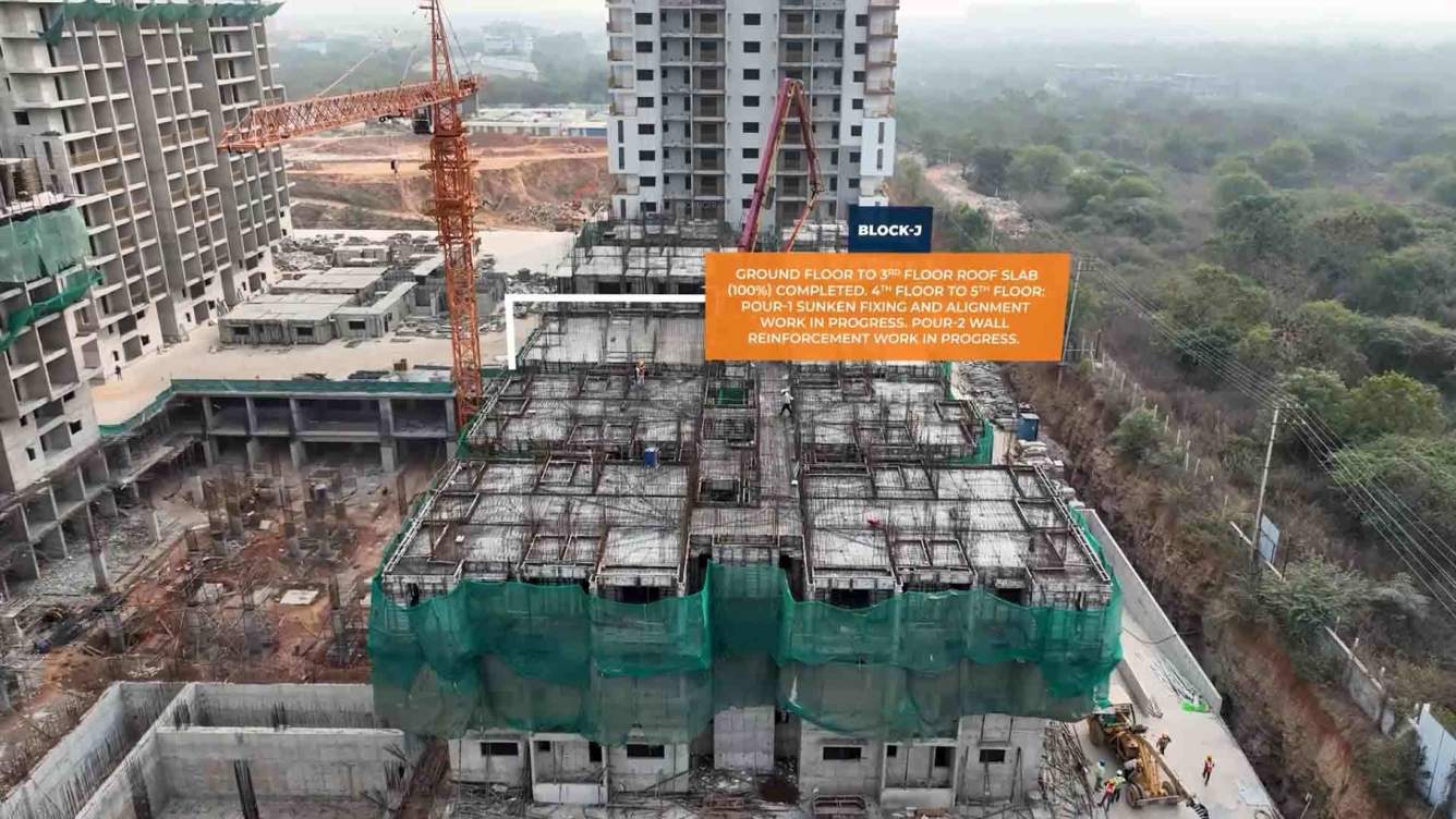  a2a homeland Block G Construction Status Jan 25