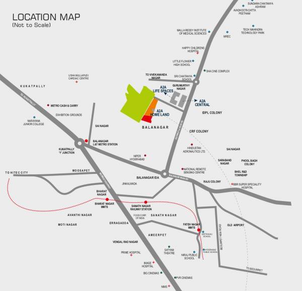  a2a-homeland Location Plan