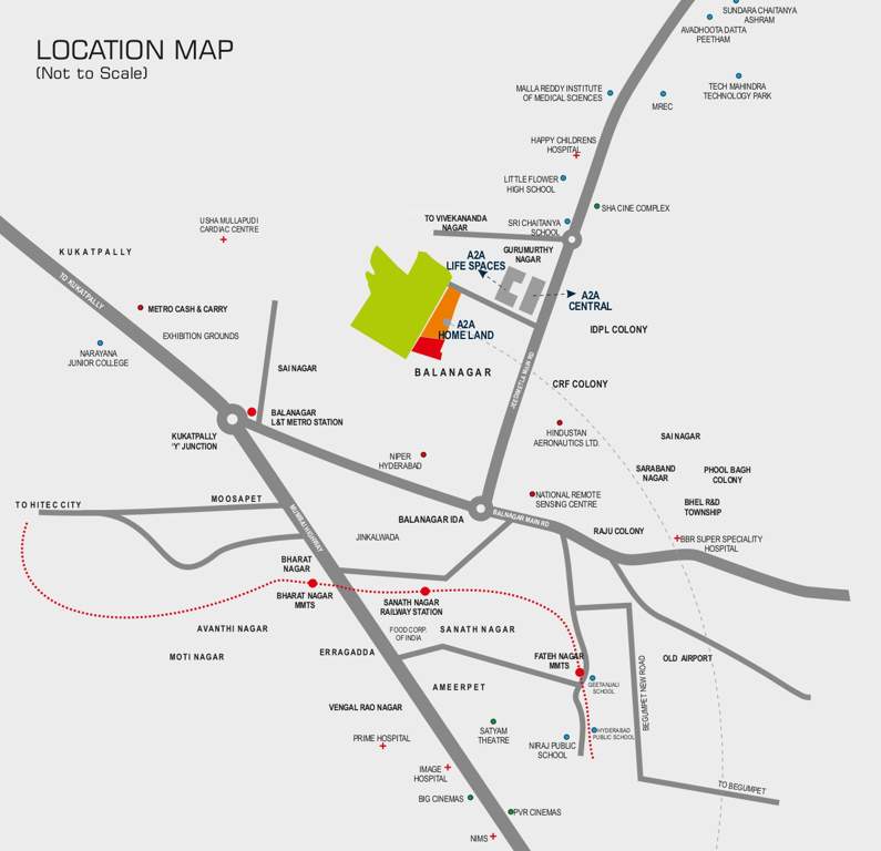  a2a homeland Location Plan