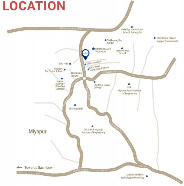  samyak Location Plan