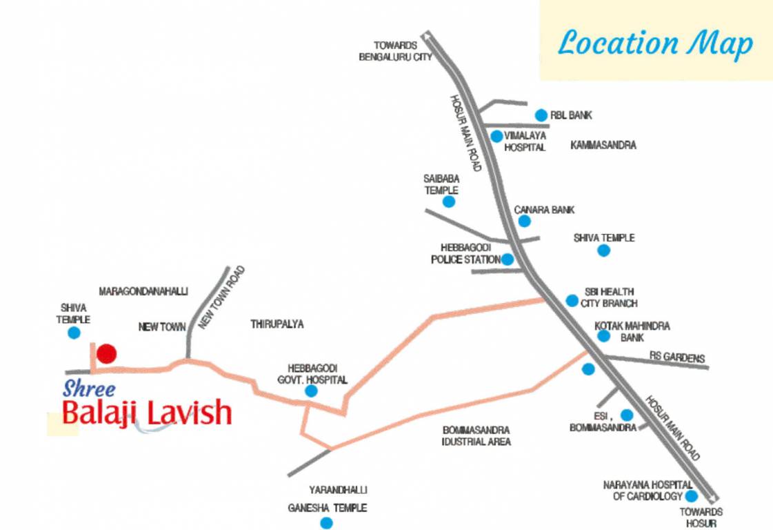  lavish Location Plan