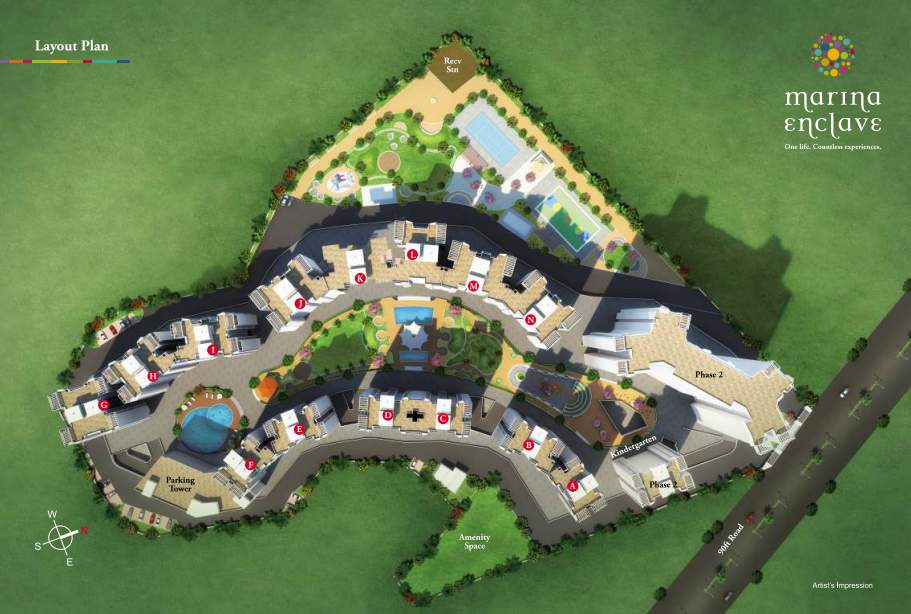 marina enclave wings op phase iii Master Plan