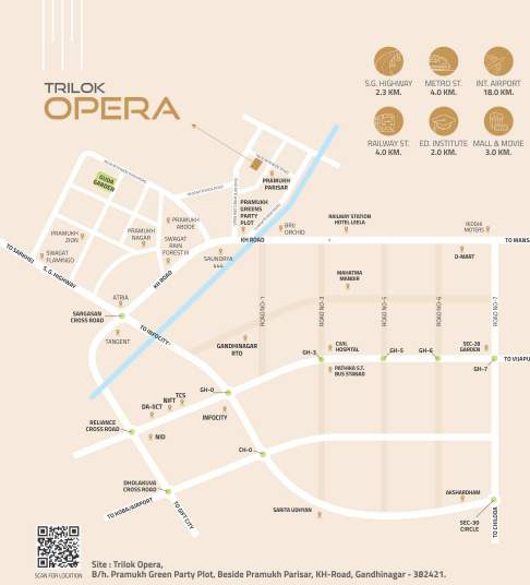 trilok opera Location Plan