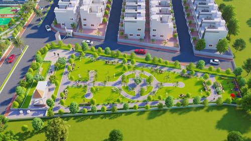  park Landscape Garden and Tree Planting