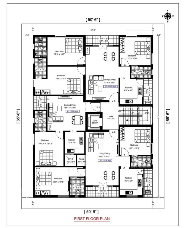 s h enclave S H Enclave Cluster Plan For 1st Floor