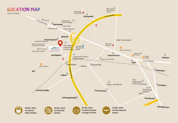 Location Plan paradise Location Plan