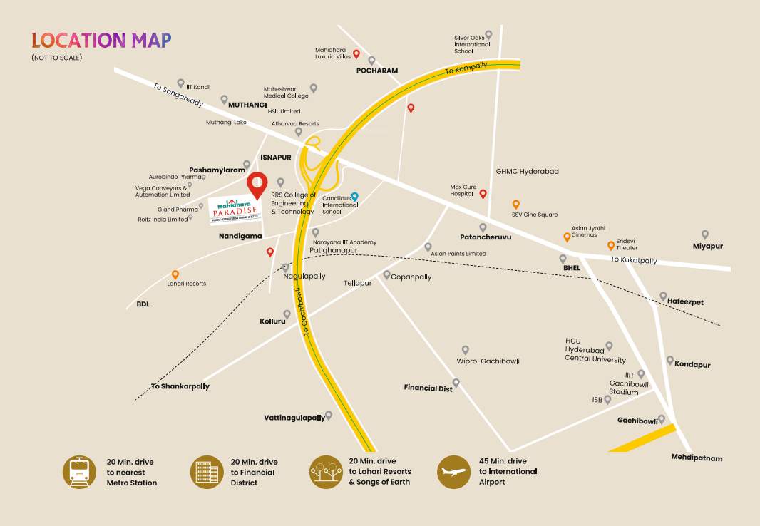  paradise Location Plan