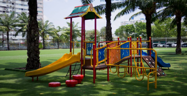 Children's play area amenities of Mahidhara Paradise