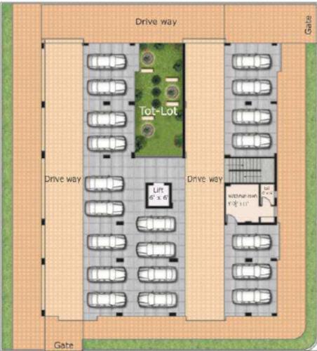  sri-harivasam Sri Harivasam Cluster Plan For Ground Floor
