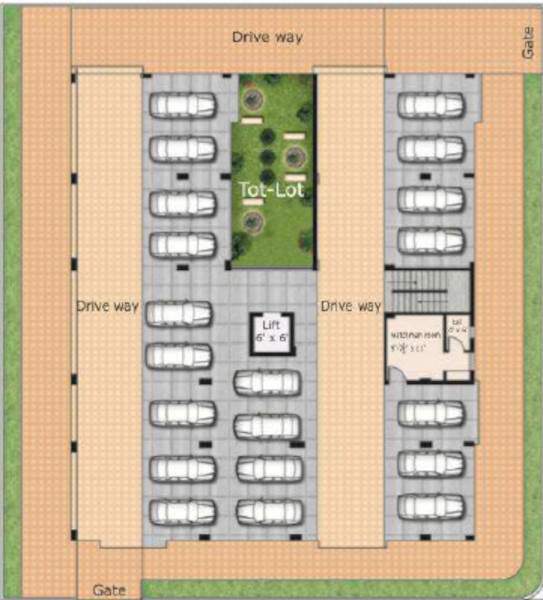 sri harivasam Sri Harivasam Cluster Plan For Ground Floor