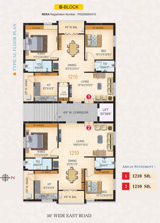  crown block b GGK Crown Block B Cluster Plan