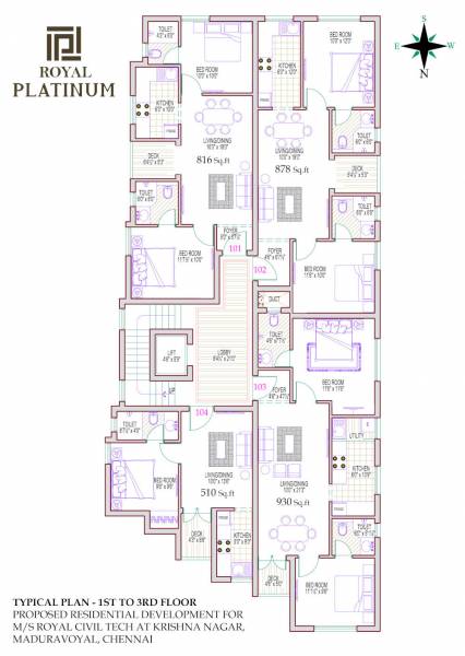  platinum Royal Platinum Typical Cluster Plan