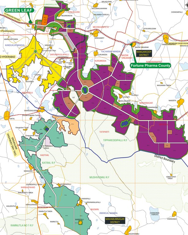  pharma county Location Plan