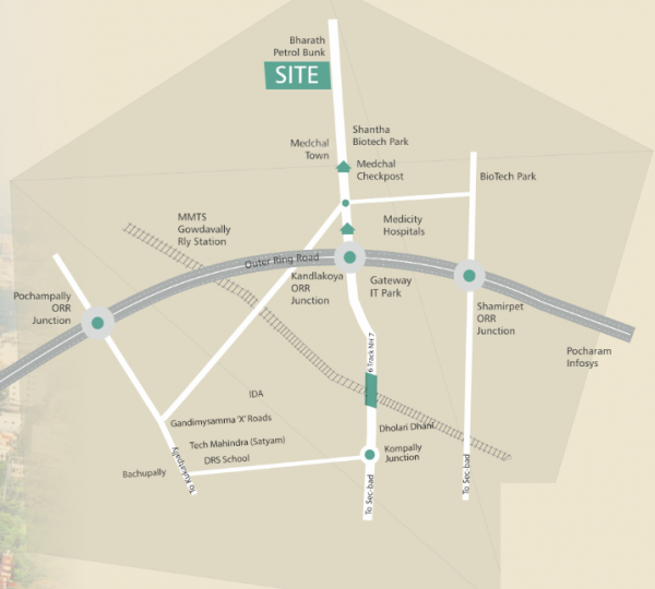  meadows Location Plan