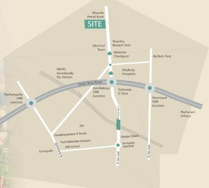  meadows Location Plan