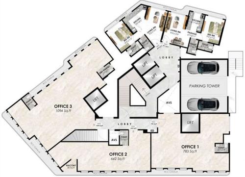  chs-adityaraj-prime Adityaraj Prime Cluster Plan For 1st Floor