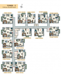 Tower 2 Cluster Plan from 1st to 15th Floor pranav-solitaire Tower 2 Cluster Plan from 1st to 15th Floor