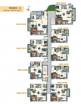 Tower 3 Cluster Plan from 1st to 9th Floor pranav-solitaire Tower 3 Cluster Plan from 1st to 9th Floor
