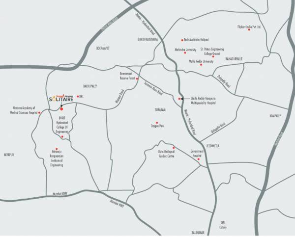 pranav-solitaire Location Plan