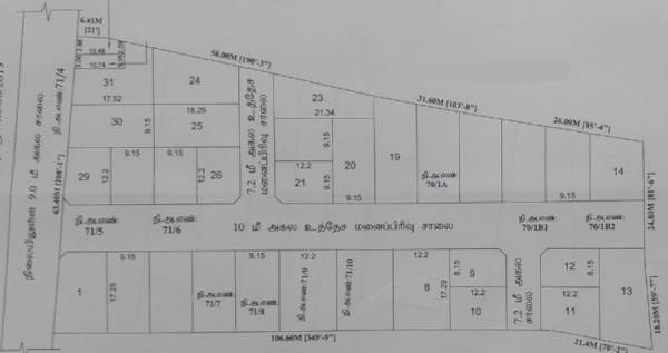  sudhagars-residencies Layout Plan