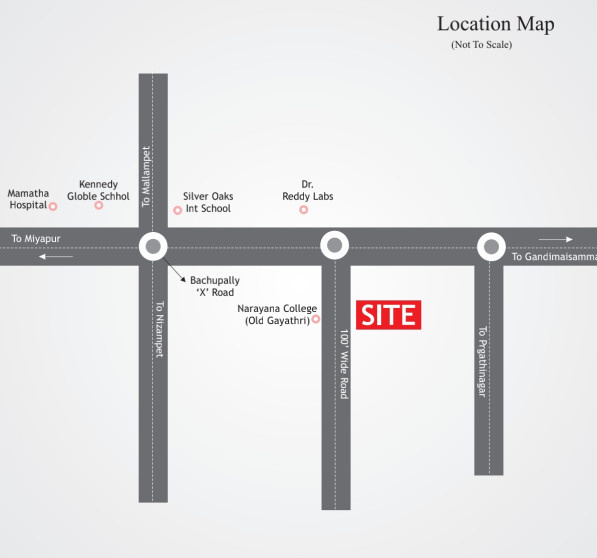  jagadamba-ayaan-residency Location Plan